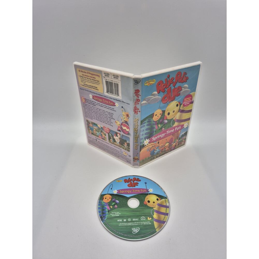 Disney Playhouse Rolie Polie Olie Springy-Time Fun (DVD, 2004)